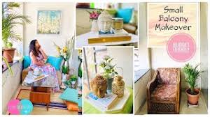 Large art pieces are an elegant addition to any balcony. Small Balcony Makeover On Budget Indian Balcony Makeover Ideas Diy Balcony Makeover Youtube