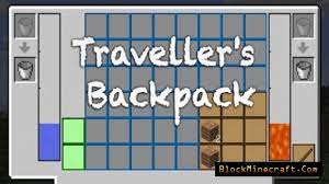 May 20, 2021 game version: Traveller S Backpack 1 16 2 1 15 2 Mod Block Minecraft