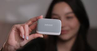 Fall asleep peacefully with Jabees Peace Pillow bone conduction speaker