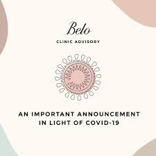 Thoughts on the belo medical #pandemiceffect ad: Important Announcement Belo Medical Group Philippines Facebook