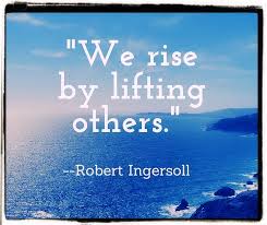 Check spelling or type a new query. We Rise By Lifting Others The World Of English
