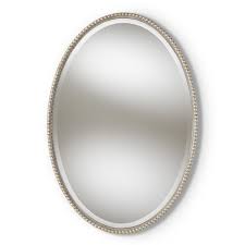 Baxton Studio Graca Antique Silver Wall Mirror 150 8893 Hd The Home Depot Framed Mirror Wall Silver Wall Mirror Frames On Wall