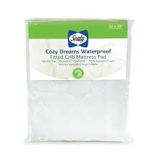 Sealy Cozy Dreams Waterproof Fitted Crib Toddler Mattress Pad Crib Mattress Pad Crib Mattress Toddler Mattress