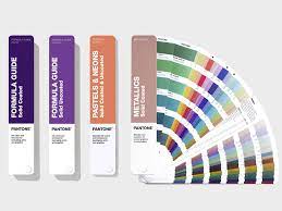 Use this guide for logos and branding, marketing materials, packaging and when spot color printing is required. Pantone Solid Color Set 4 Color Fans Bundle 2019