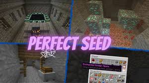 This minecraft seed features beautiful icy plains in the distance with a rocky terrain. 5 Best Minecraft 1 17 Seeds For Speedrunning