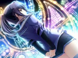 The best gifs are on giphy. Wallpaper Anime Girl Dark Blue Hair Blue Eyes 1024x768 Wallpaper Teahub Io