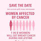 SAVE THE DATE – WOMEN AFFECTED BY CANCER event image