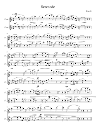 E Toselli Serenade Duet Sheet Music For Flute Download Free In Pdf Or Midi Musescore Com Sheet Music Violin Sheet Music Classical Sheet Music
