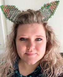 Chainmaille horse project with handmade rings