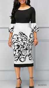 Cute Dress For Women At Rosewe Com Free Shipping Worldwide Check It Out Fashion Dresses Online Fashion Flare Sleeve Dress