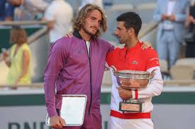 Джокович новак / djokovic novak. Nach French Open Sieg So Adelt Djokovic Den Unterlegenen Tsitsipas Mytennis News