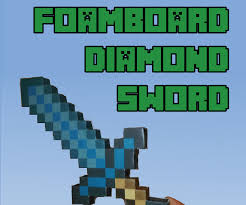 Information about the diamond sword item from minecraft, including its item id, spawn commands, crafting recipe and more. Foamboard Minecraft Diamond Sword 7 Steps With Pictures Instructables