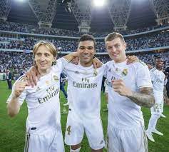You say that xavi has as many goal contributions as modric and kroos have combined. Casemiro Modric And Toni Kroos Toni Kroos Kroos