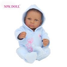 Npkdoll 10 Inch Black Reborn Boy African American Baby Doll Black Realistic Lifelike Reborn Babies Mini Doll Brinquedos Doll Express Baby Dolls Kidsbaby Doll Hair Aliexpress