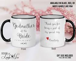 Godmother Of The Bride Mug Personalized Godmother Of Bride Etsy Mother Of The Groom Gifts Wedding Mugs Mugs