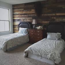 Diy Rustic Pallet Wood Wall