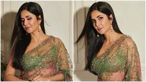 Katrina Kaif wins the red carpet game on awards night in Sabyasachi floral  saree and bralette blouse: All pics | Fashion Trends - Hindustan Times