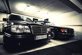w124 e500 ก บ w126 coupe จอดค ก นหล อๆ