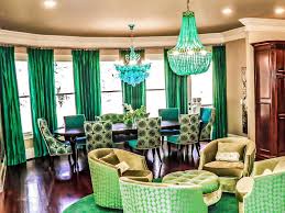 In this post, we share our favorite emerald green products. An Eclectic Emerald Green Living And Dining Room Hgtv