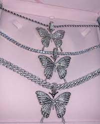 Iced Out Butterfly Icey Jewels Girly Jewelry Jewelry Valentines Jewelry