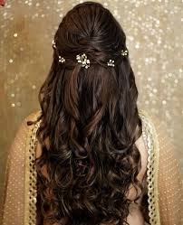 Shaadidukaan India Engagement Hairstyles Long Hair Wedding Styles Hair Styles