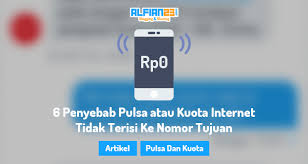 Hanya pilih wifi yang terverifikasi. 6 Penyebab Pulsa Atau Kuota Internet Tidak Terisi Ke Nomor Tujuan Alfian23