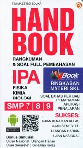 Ingat untuk belajar fisika itu harus rajin mengerjakan soal. Jual Buku Handbook Ipa Smp Kelas 7 8 9 Rangkuman Soal Full Pembahasan O Jakarta Barat Bukukita Tokopedia