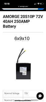 Saw a guy with the 40ah E&C battery in his pro spec that is 8.25" x 6.25" x  11", id rather go with Amorge and it is 6x9x10. Who has ran a