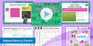 240 inch × 1 ÷ 12 = 20 inch room scale size at scale 1:100. Year 6 Calculating Scale Factor Maths Lesson Pack