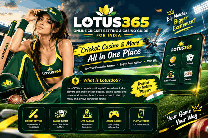 Lotus365 Online Cricket Betting and Casino Games India 2026