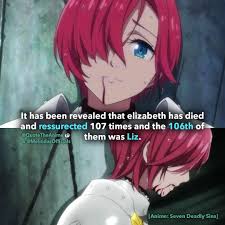 Il y a dix ans, un groupe de chevaliers sacrés renégats appelé les seven deadly sins s'est rebellé contre les chevaliers sacrés, la garde du royaume… depuis, ils ont disparu et personne ne sait ce qu'ils sont devenus. Elizabeth Died 106 Times Seven Deadly Sins Seven Deadly Sins Seven Deadly Sins Anime Seven Deady Sins