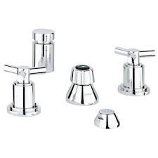 Maestrobath offers 3 years of warranty on all purchased sinks and faucets. Three Hole Bidet Faucet M Size