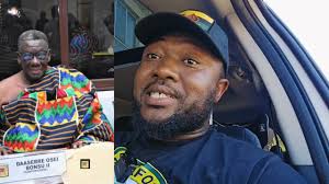 Asante Mampɔnhene Daasebre Osei Bonsu II has visited the village(d£àd)