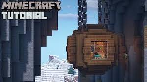 If you use this tutorial and post pictures, please credit/tag me. Minecraft Hanging House Tutorial How To Build Youtube