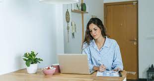 Say goodbye to your 9 to 5. Home Office 5 Tips For Healthy Working At Home