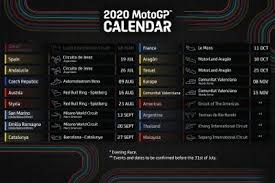 2021 2020 2019 2018 2017 2016 2015 2014 2013 2012 2011 2010 2009 2008 2007 2006 2005 2004 2003 2002 2001 2000 1999 1998 1997 1996 1995 1994 1993 1992 1991 1990 1989 1988 1987 1986 1985 1984 1983 1982 1981 1980 1979 Le Motogp Est De Retour Parution Du Calendrier 2020 Motogp