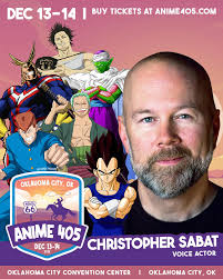 First Guest of 2025! Meet Kyle Hebert at Anime 405 2025. 🙌❤️ #anime405  #okc #oklahoma #anime #dragonball #dragonballz