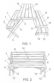 Mesa Banco Convertible Planos Para Mesa De Picnic Planos Plegables De Mesa De Picnic Mesa De Picnic