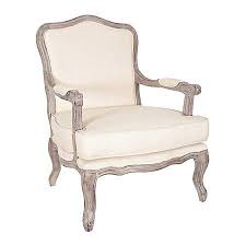 Antique oak finish metal & wood backrest (wood top trim & metal x shape) metal splayed legs and footrests support collection. Margaret Wood Outlined Antique White Accent Chair Kirklands White Accent Chair Furniture Accent Chairs