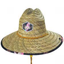 Hemlock Hat Co Rio Straw Lifeguard Hat Straw Hats