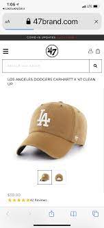 Pin By Randa Johnson On A Few Of My Favorite Things Carhart Hat Baseball Hats La Dodgers