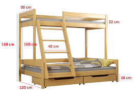 Sfruttare gli spazi in casa per inserire un letto andando anche in verticale nella gestione dell'ambiente. Letto A Castello Theo T1 200x120 200x140 Letti A Castello Wnm Group