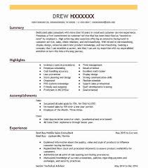 best buy mobile manager resume example