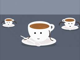 Coffee Shop Animated Gif Valdas Gintautas Cute Gif Cartoon Gifs Coffee Gif
