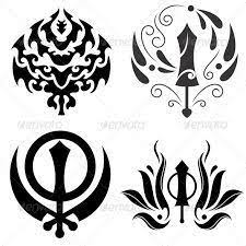 Tribal sikhism sign khanda sahib #graphicriver high quality vector with smooth curves and sharp edges. Pin On The Best 2017