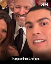 🇺🇸 ¡Cristiano estuvo con Donald Trump en la Casa Blanca! 📝 Lee la  noticia en el primer comentario
