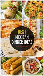 This meal idea is filled with seasoned ground beef, sweet onions, garlic, fire. 25 Easy Mexican Dinner Ideas Lil Luna