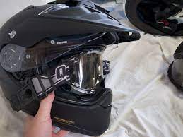 shoeiのヘルメット hornet adv ヘッドウェア セロー カスタム セロー250 セロー