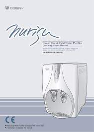 Which is exactly good.i found this alkaline water filter unit is the best by far. Coway Chp 01bl User S Manual Manualzz