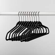 Here is a hanger for your coat. 10pk Non Slip Velvet Hanger Made By Design Target